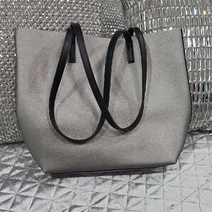 Elegant Gray Tote Bag